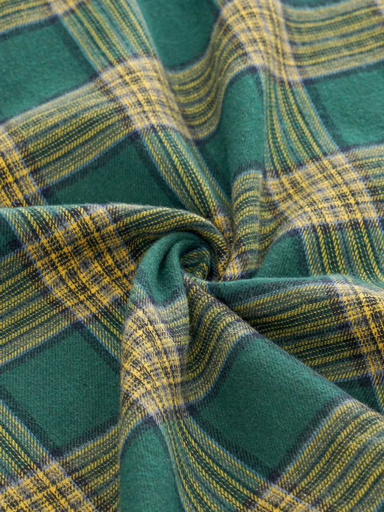 PLAIDCHARM DRESS – Heritage Bow Grace in Cotton-Poly Blend