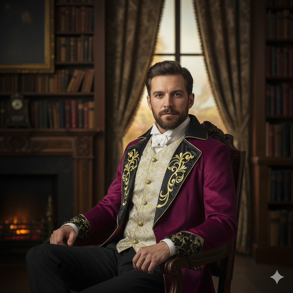 "The Clockwork Aristocrat" Steampunk Tailcoat