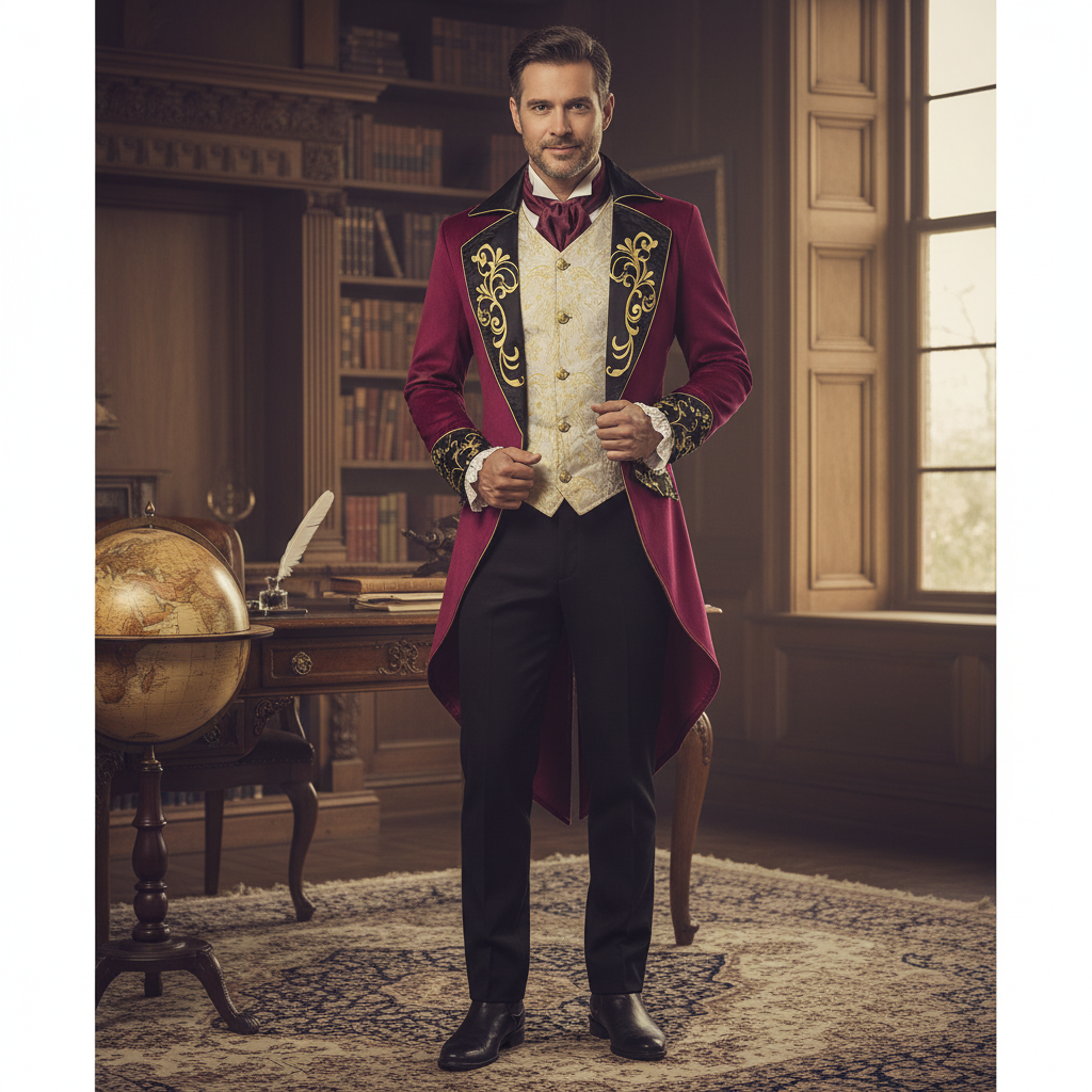 "The Clockwork Aristocrat" Steampunk Tailcoat