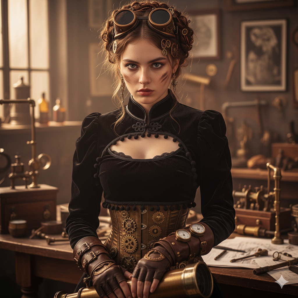 "Shadowlace" Victorian Cropped Jacket – Ruffled &amp; Structured Variants