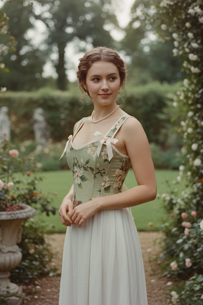 Vintage Tapestry Floral Corset Top - Embrace Your Inner Romantic