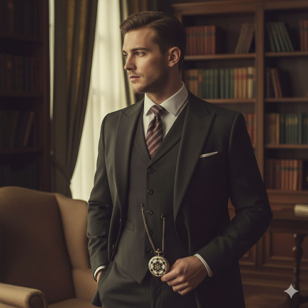 Silver Floral Victorian-Era Pocket Watch – Ornate Heirloom Timepiece