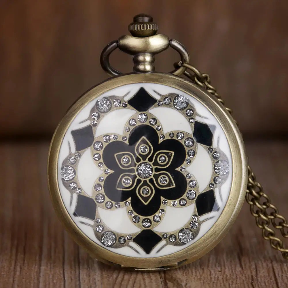 Silver Floral Victorian-Era Pocket Watch – Ornate Heirloom Timepiece