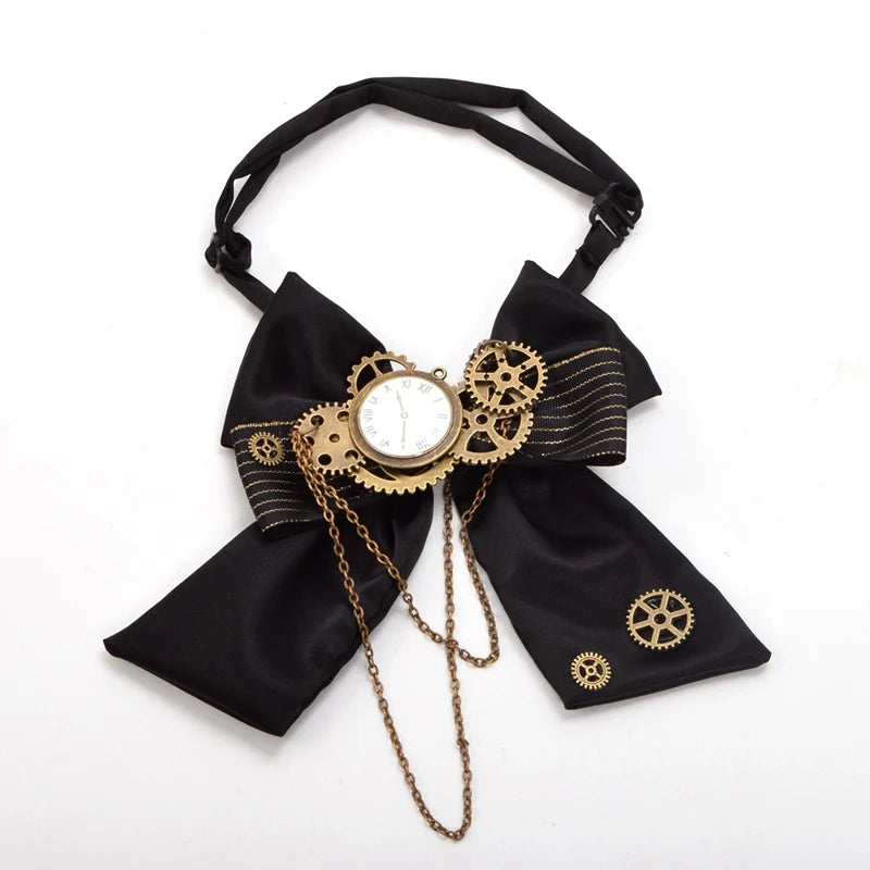 "Clocklace" Steampunk Bow Tie