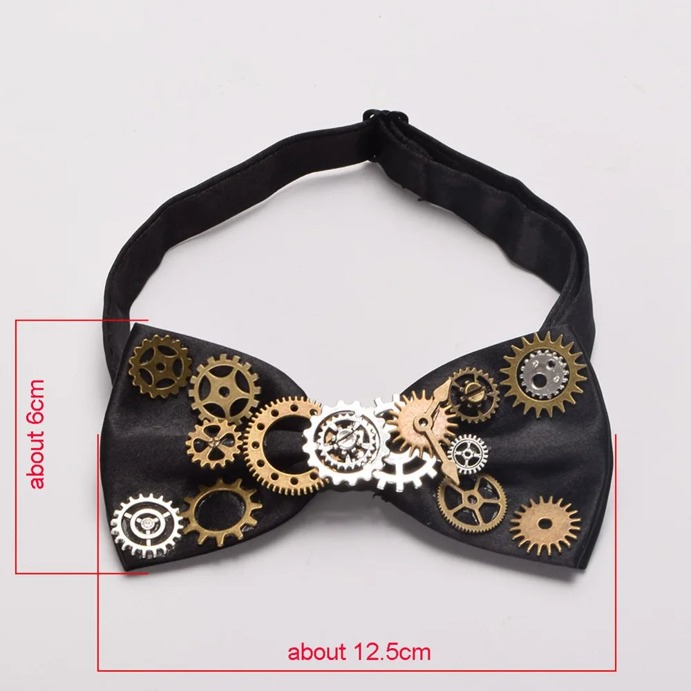 "Clocklace" Steampunk Bow Tie