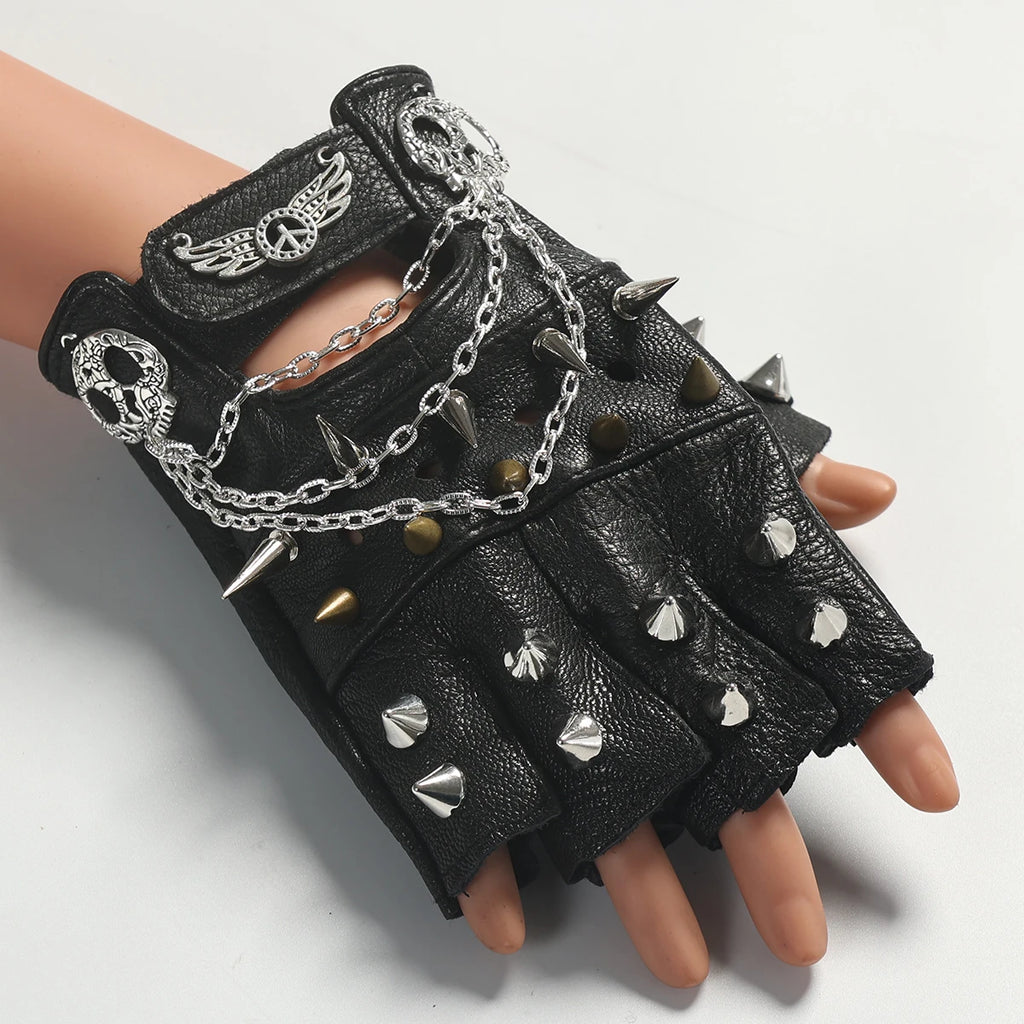 "Chrono Grip" Steampunk Compass Gloves – Unisex