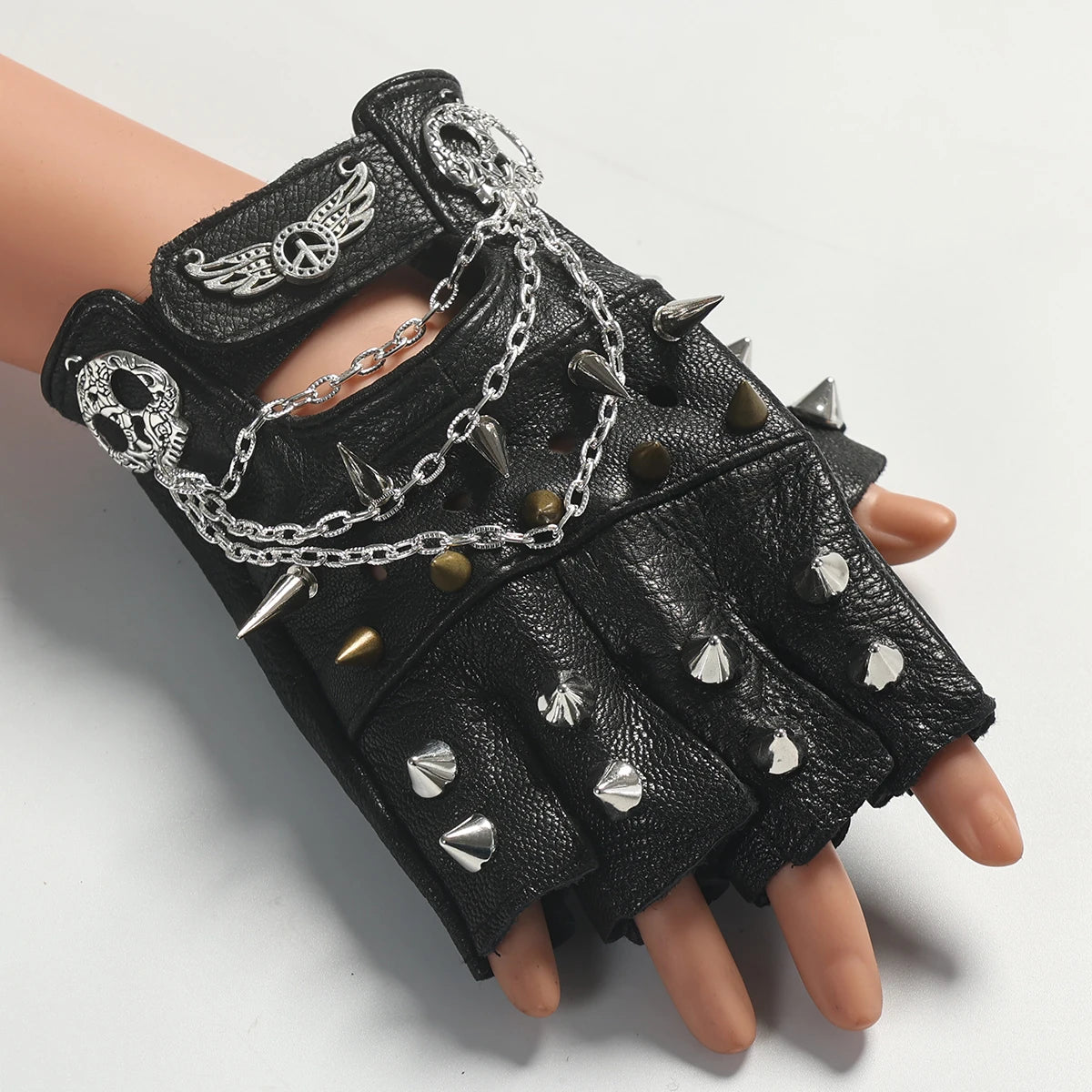 "Chrono Grip" Steampunk Compass Gloves – Unisex