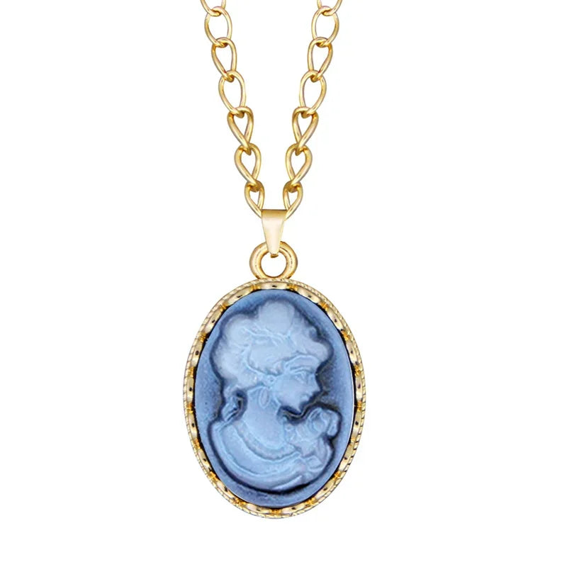 Victorian Cameo Pendant Necklace (1890s Inspired)