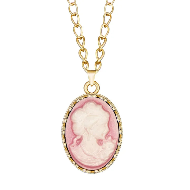 Victorian Cameo Pendant Necklace (1890s Inspired)