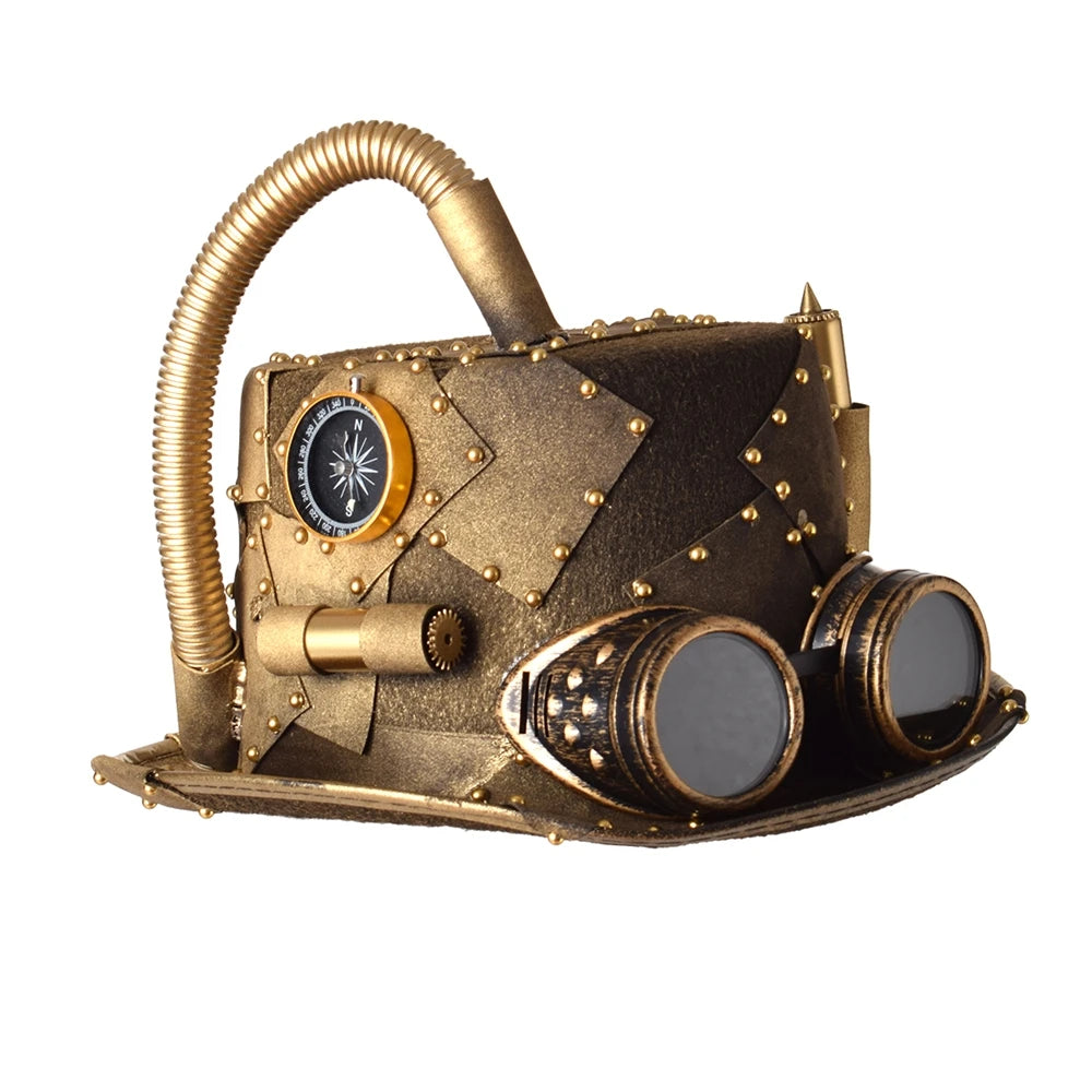 "Gearspire" Steampunk Top Hat