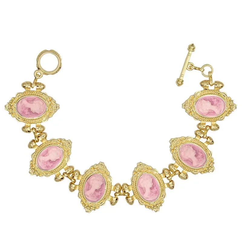 Victorian Cameo Bracelet (1890s Inspired)