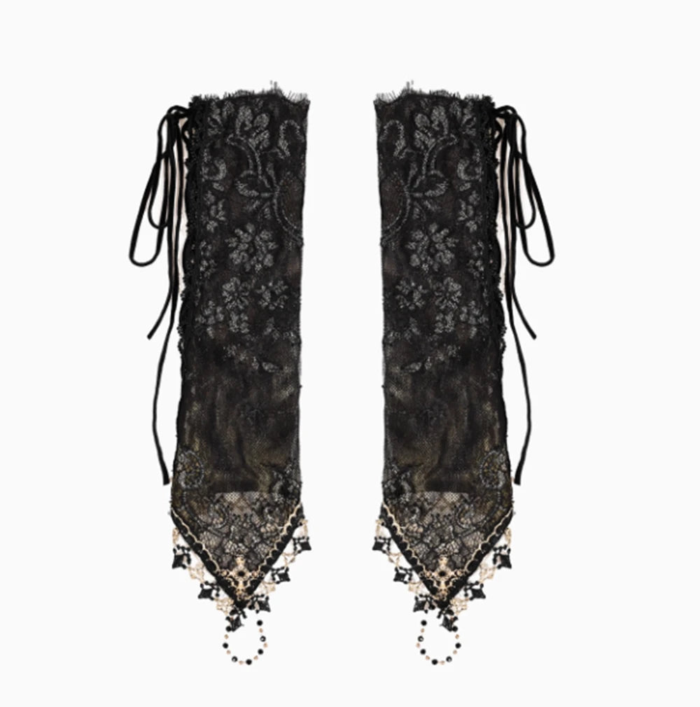 "Chrono Lace" Steampunk Gloves