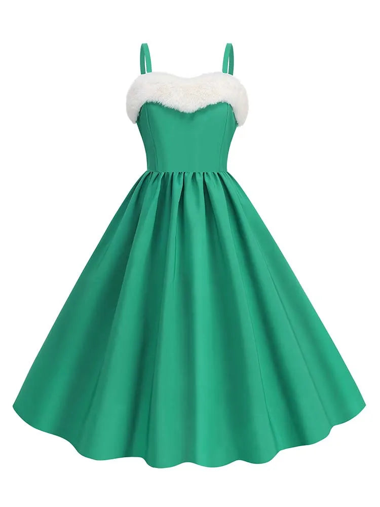 Holiday Vintage Swing Dress
