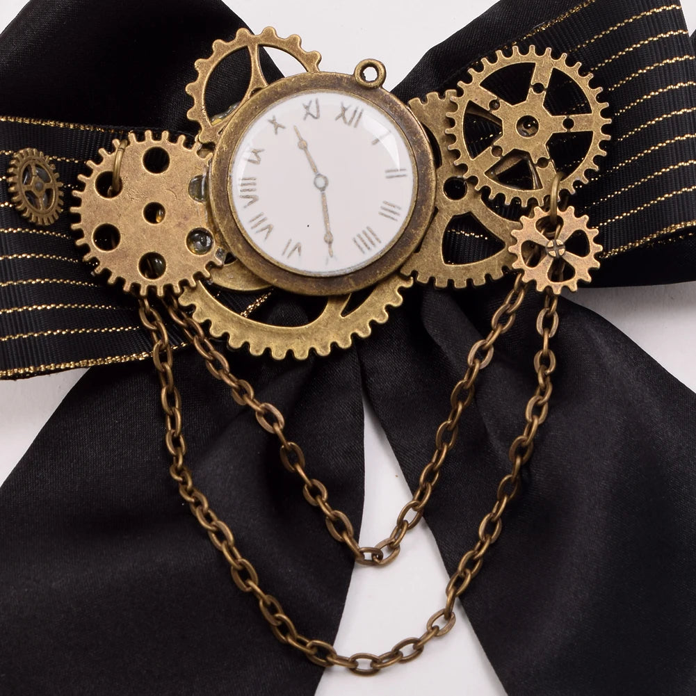 "Clocklace" Steampunk Bow Tie