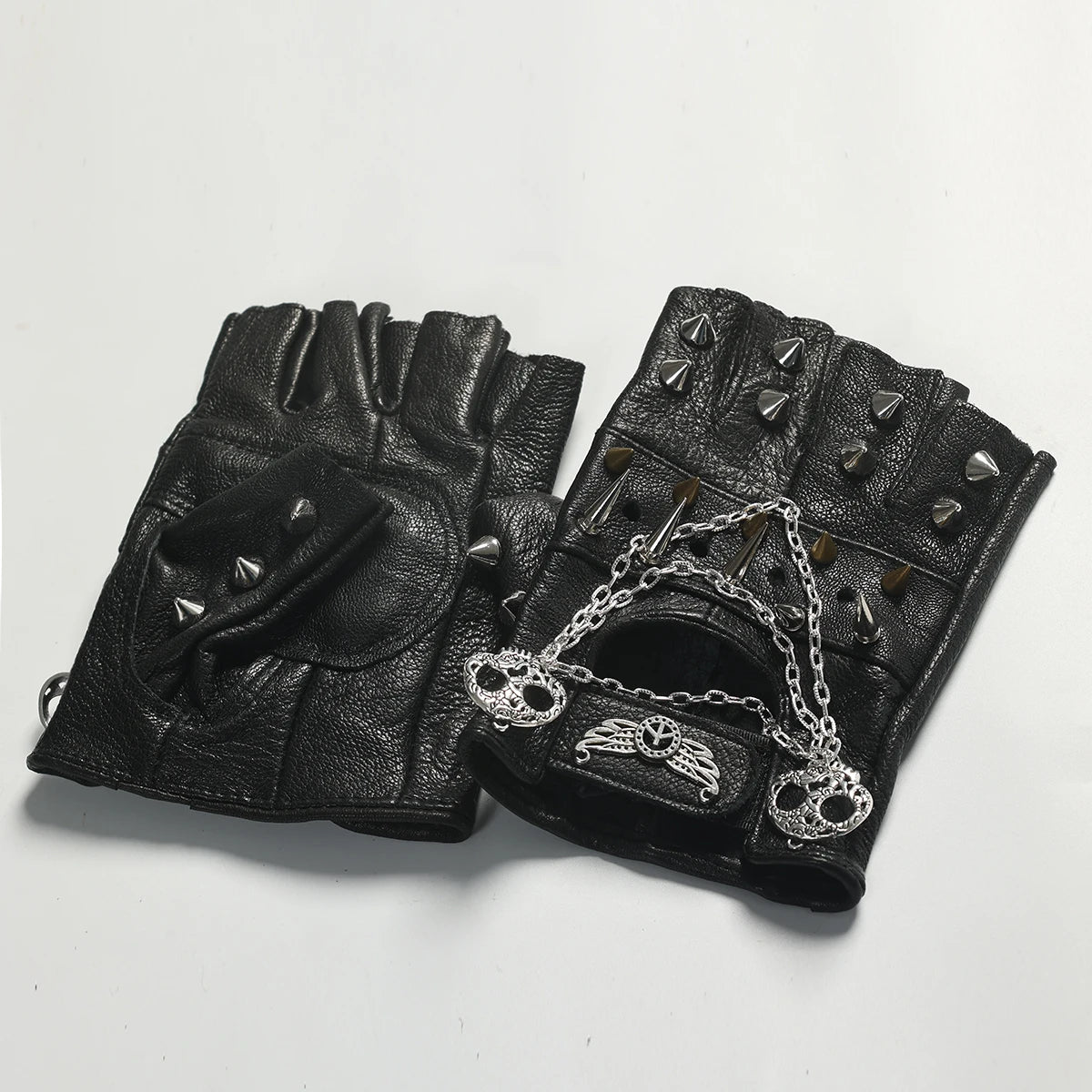 "Chrono Grip" Steampunk Compass Gloves – Unisex