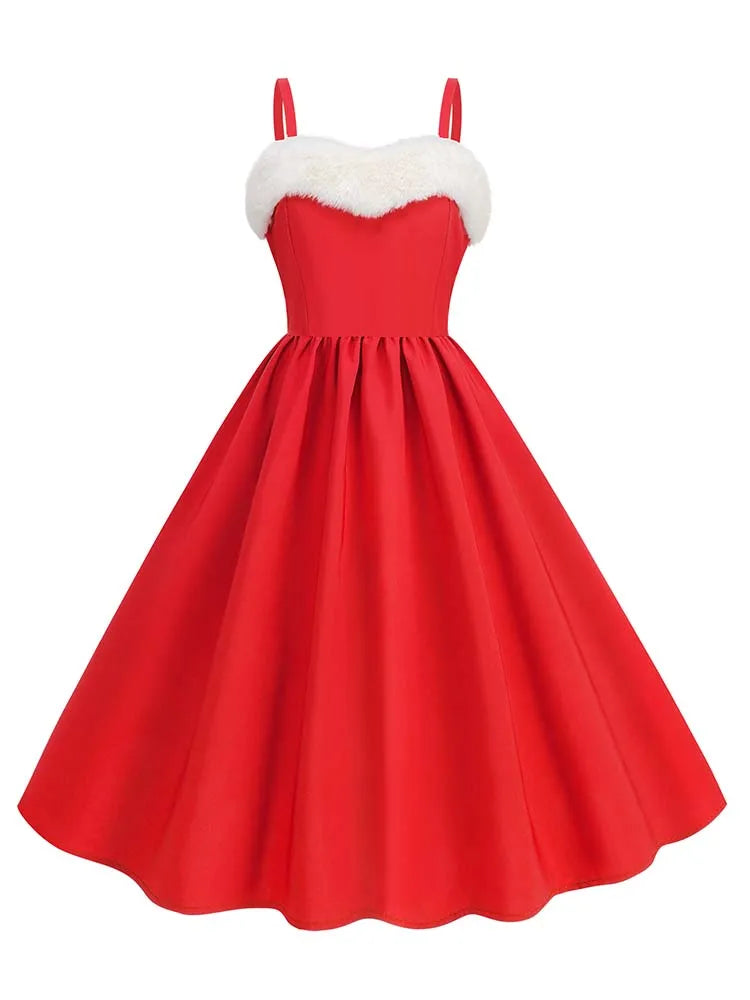 Holiday Vintage Swing Dress